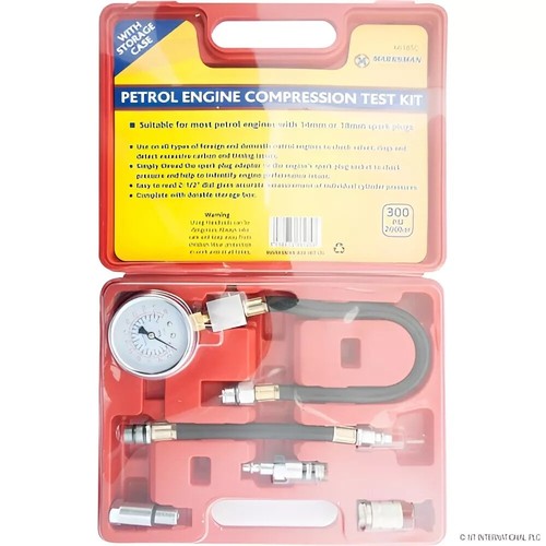 Petrol engine compression test - petrol,