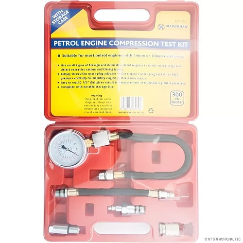 Petrol engine compression test - compression,