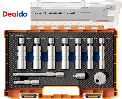 11pcs drive magnetic - 3/8",