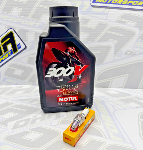 Motul 300v racing oil ngk - motul, &